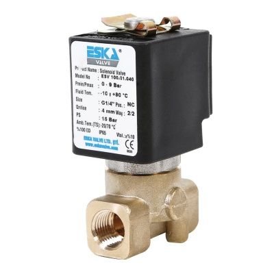 Электромагнитный клапан прямого действия ESKA VALVE ESV 100-101, 120-121 НЗ В Омске