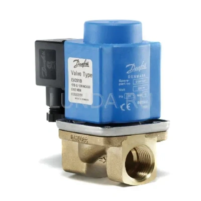 Клапан соленоидный EV251B с принудительным подъемом, c катушкой, Danfoss В Омске