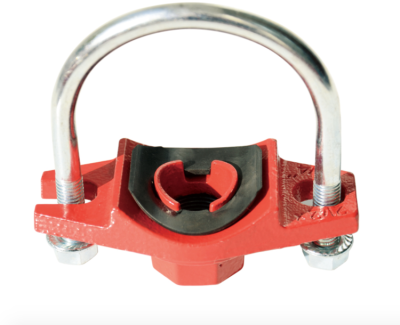 Хомут резьбовой седёлка с U-образной скобой В Омске