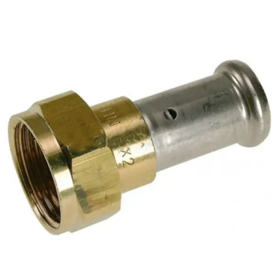 Муфта-пресс с накидной гайкой, плоское уплотнение В Омске