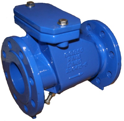 Обратный клапан поворотный фланцевый ABRA-D023-NBR (EPDM) В Омске