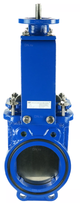 Задвижка шиберная дн.ру GGG40-SS304-NBR-2W-ISO Ру10 с голым штоком и невыдвижным шпинделем В Омске